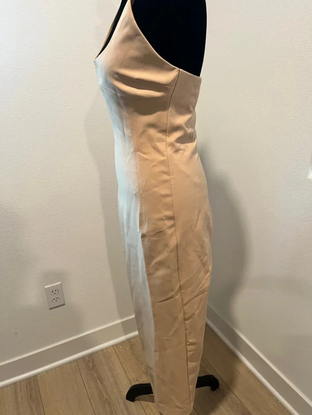 ✨ NWT Zara Taupe Halter Dress – Seamstress Special ✨ - Picture 7 of 13